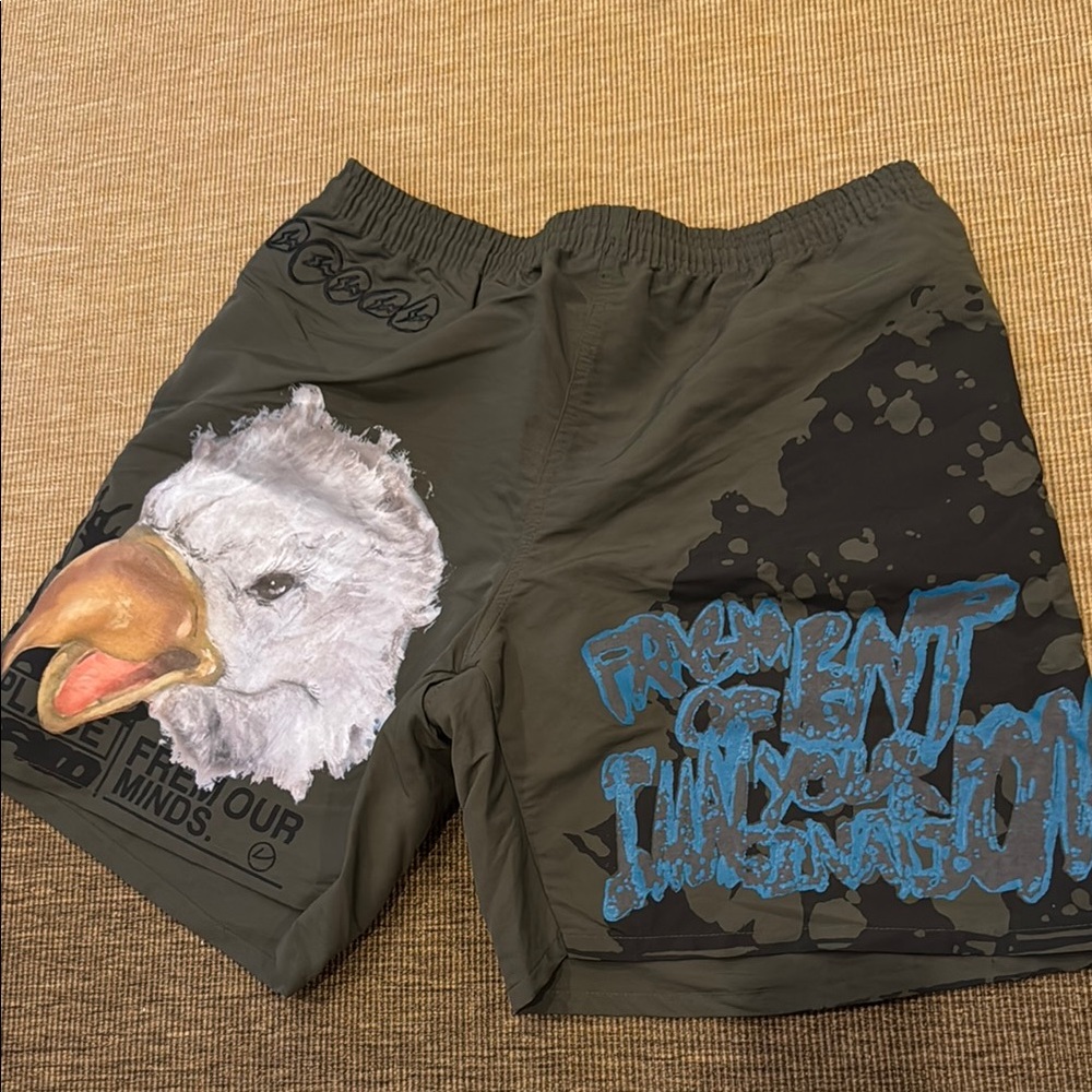 Cactus Jack by Travis Scott Black and Blue Men Shorts